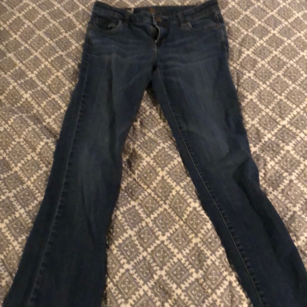 Casual blue jeans